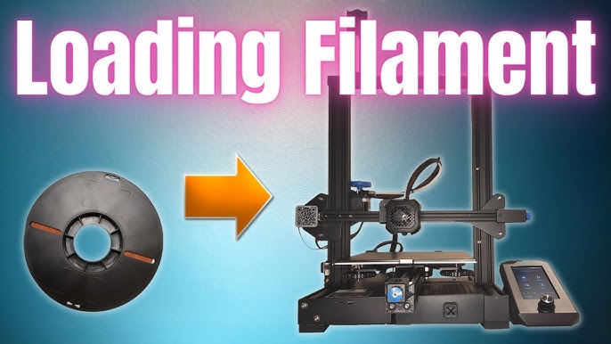 Demon Play Had Ferie How To Change Filament on the Creality Ender 3 3D printer - YouTube