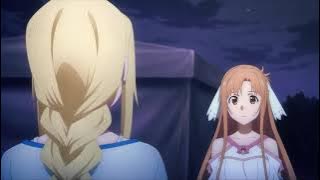 Asuna Reveals She is Kirito's Girlfriend and Alice Gets Jealous !