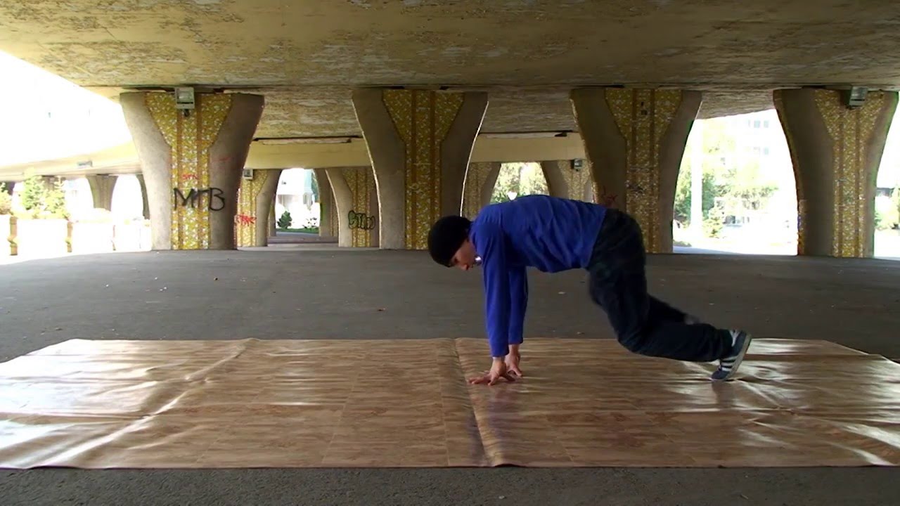 Zulu spin - Foot work (средний уровень)