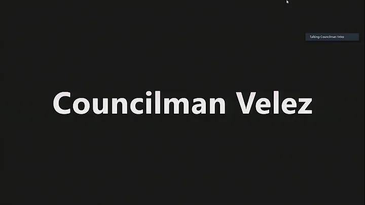 Paterson NJ - January 12 2021  - Emergency City Council Meeting