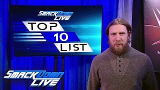 Daniel Bryan reveals the first SmackDown LIVE Top 10 Superstars List: SmackDown LIVE, Feb. 6, 2018