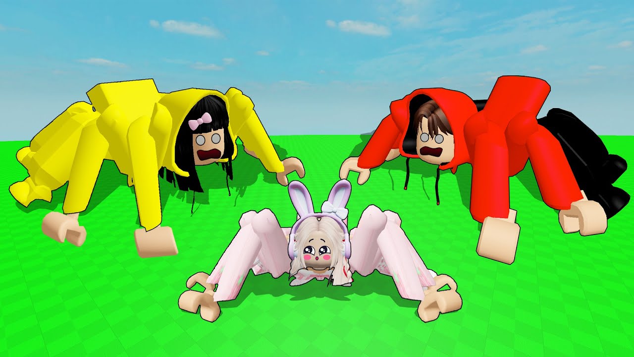 Yuta, Mio Dan Baby Celine Digigit Laba Laba Dan Jadi Monster || ROBLOX