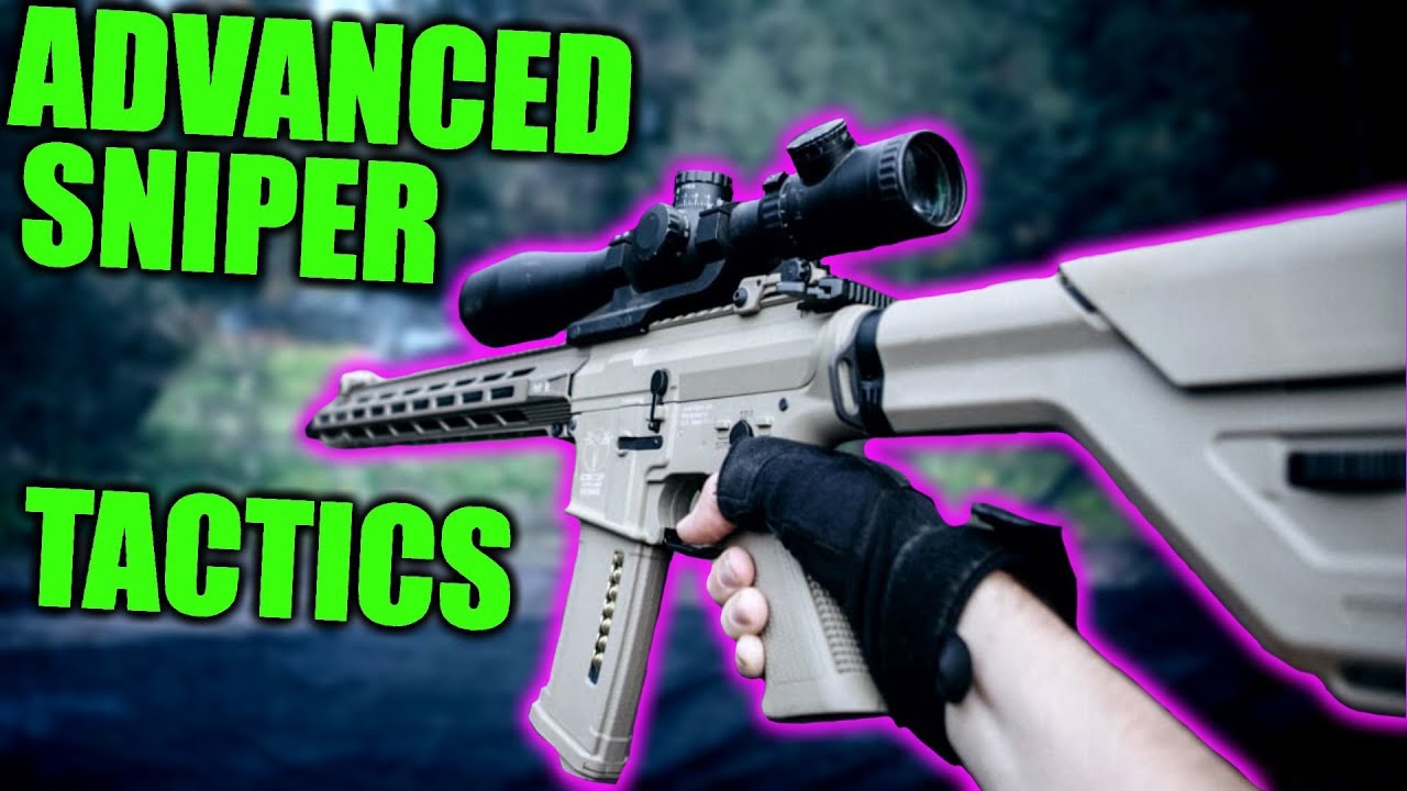 Advanced SNIPER Tactics in AIRSOFT! - YouTube