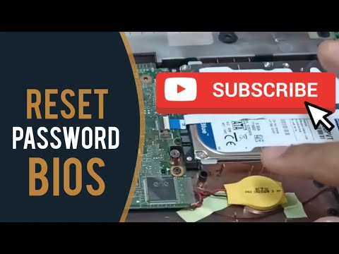 Cara mudah reset password bios netbook  Asus Eee PC 1011CX