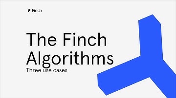 Working with the Finch Algorithms