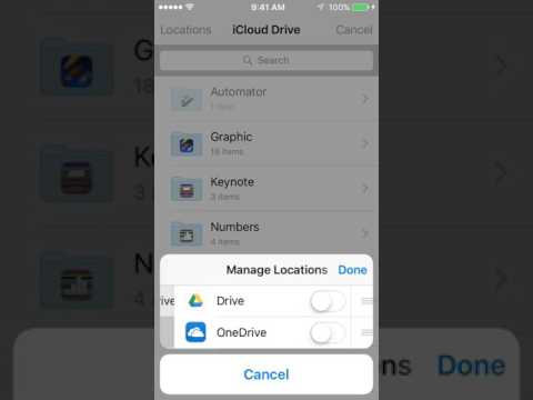 Attaching OneDrive files into iOS Mail message