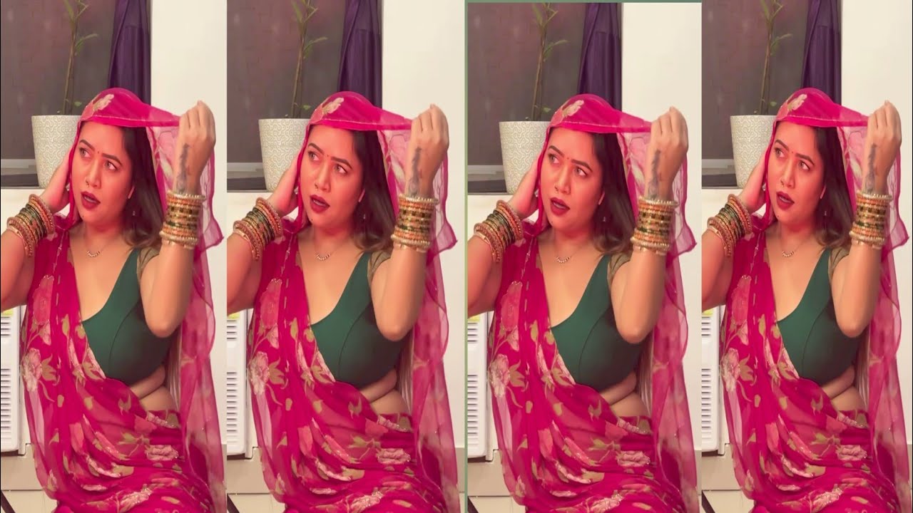 hot saree reels | hot aunty tik tok | hot saree dance | Instagram hot saree | bold meera
