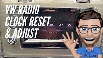VW Radio Clock Adjust And Reset