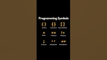 Programming Symbols... #programming #coding #skills #development #python #java #symbols #cpp #shorts