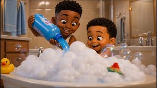 Kids Cartoon 🛁 The Bubble Bath Disaster | Funny Cartoon for Kids | Isaac & Denahi’s World 🌎🎬