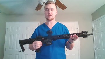 STNGR USA HWK 15 inch M LOK handguard review