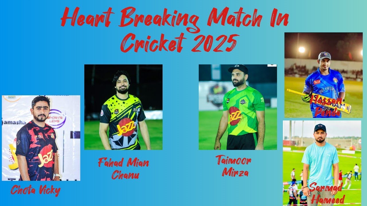 Tamour Miza VS Zaheer Kalia VS Fahad FMC _ Heart Breaking Match In ...
