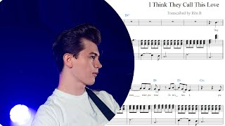 I Think They Call This Love (chords/lyrics) - Elliot James Reay