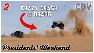 Crazy Crash In Glamis Presidents Weekend Part 2