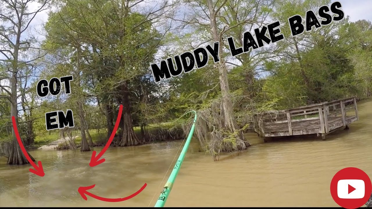 FISHING a MUDDY LAKE for spring BASS!!(CLEAR LAKE START,LA)
