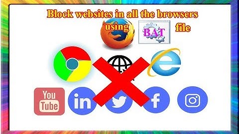 how to block websites using batch file in windows 7