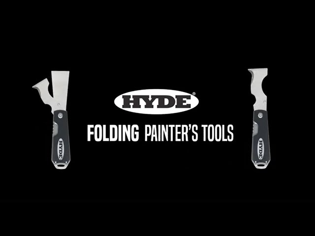 Hyde 5-in-1 Two Blade Folding Painters Tool Stainless Steel Spreader & – Go Hardware