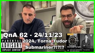 QNA 62 Articoli Orologi e investimenti / 2024 Nuovo Tudor Submariner? / Critiche El Primero Revival.