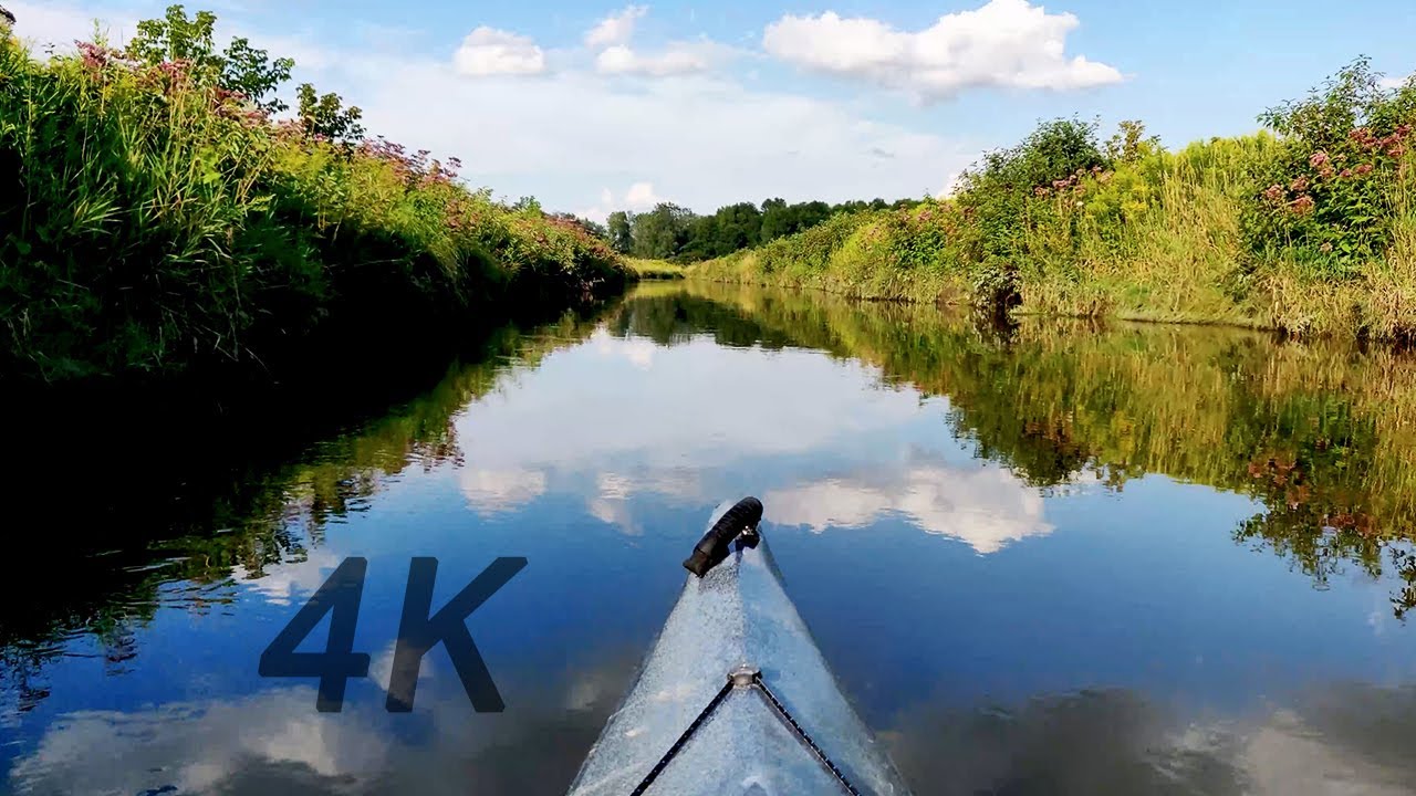 6 Hours of 4K River Kayaking (No Loop) ~ Nature Sounds ~ Sleep Ambience ~ Stress Relief