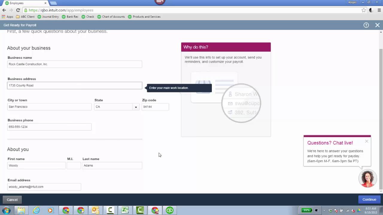 quickbooks payroll tutorial pdf