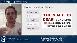 Creating a Security Policy Framework   That works   Isaac Pain'ter