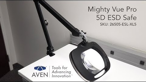 26505-ESL-XL5, Mighty Vue Pro 5 D [2.25x] Magnifying Lamp W/Color Temperature Controls - ESD