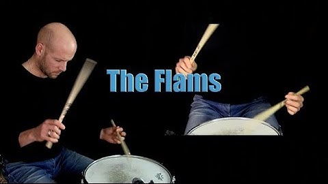 All of the classic flam rudiments