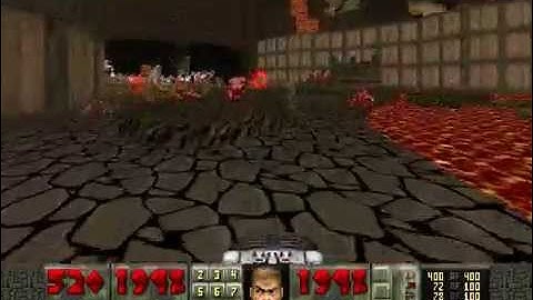 Doom 2 Resurgence Level 32 UV with 99.9% in 48:53 (Oaks are poisonous)