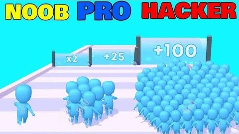 NOOB VS PRO VS HACKER COUNT MASTER