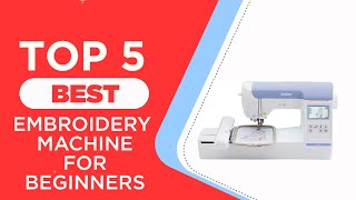 5 best embroidery machines for beginners in 2024 reviewed | sewing and embroidery machine