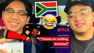 LOYISO MADINGA "BEING A SHORT SOUTH AFRICAN IN USA" AMERICAN REACTION! South African Stand Up Comedy