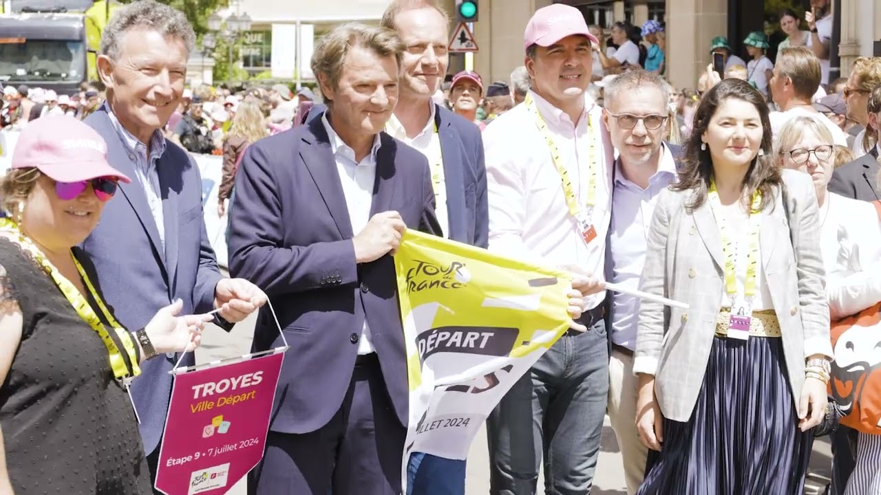 LE TOUR À TROYES 🚴💛 S+2 ➡️ REVIVEZ LE 7 JUILLET EN VIDÉO