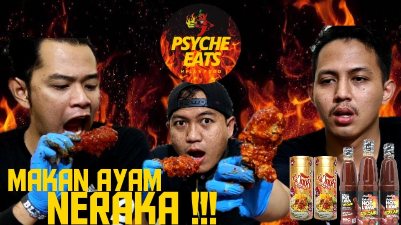 Makan Ayam Neraka !!! Gilaa Pedess Banget!!! - YouTube