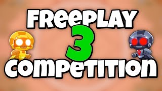 ITS TIME! - BTD6 Freeplay Competition 3
The 3rd Freeplay competition is finally here! This time we are doing chimps mode on the new map with reduced removal cost to get loads of cash from mining the rocks!
Deadline: Sunday evening November 30th
Challenge code: ZFHDPHA
Seed number: 68
Round predictor: https://freeplaydatabase.org/round-predictor
Regrow trick explanation: https://www.youtube.com/watch?v=FkIicIdnSqY
Regrow trick guide: https://www.youtube.com/watch?v=xfZgOZfQvVo
Watch the results from the 1st competition here: https://www.youtube.com/watch?v=uPgQXxSpSIc
Watch the results from the 2nd competition here: https://www.youtube.com/watch?v=5WQxszdu_OE&t=1s
#btd6 #bloonstd6 #bloons
Support me by using code ’MACKANRULES’ in the Bloons Store!
And buy items via the BTD6 webstore instead of in-game and get extra items:
https://btd6store.ninjakiwi.com/
Science channel: https://www.youtube.com/@MackanScience
Watch me live: https://www.twitch.tv/mackanrules
Follow me on: https://www.instagram.com/mackanrules
Discord Server: https://discord.gg/hRV7tNQpXW
Game update: 51.2
Difficulty: Chimps
Powers used:
Monkey knowledge: Disabled
Gametime:
Total pops:
Timestamps:
Songs in order:
Mintz - Linear Acid
2050 - The Other Girl
I own a licence to use songs from Artlist.
If you want access to music, sound effects & stock footage for your videos, sign up using my referral link: https://artlist.io/Marcus-4627309 ITS TIME! - BTD6 Freeplay Competition 3