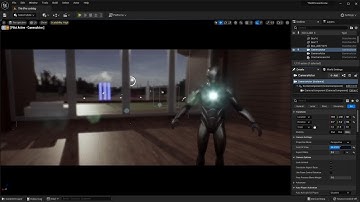 UNREAL 5 Videocourse - 20 - Rendering and Post-Production, Post-Process, Camera, DOF, Lens Effects