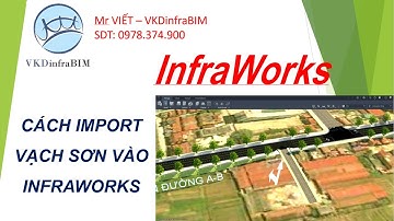 INFRAWORKS - khắc phục lỗi import vạch sơn mũi tên màu trắng (Giải đáp vướng mắc cho học viên)_10