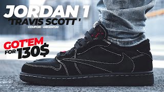 130$ Travis Scott Jordan 1 Black Phantom Detailed Review & On Foot!!! By Kickwho - coupon: DECENT20