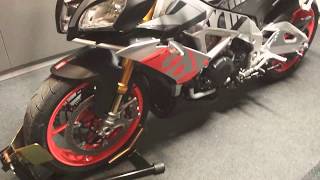 Aprilia V4 Tuono Factory 1100 super naked close up detail