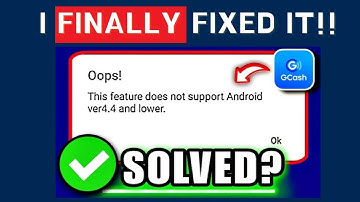Hoe u het probleem met de niet-ondersteunde Android-versie van GCash kunt oplossen (probleem met ...