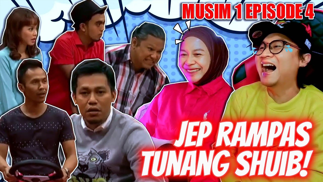 Lawak Giler Kalau JEP Ketemu Dengan SHUIB 🤣 J.K.K Musim 1 Episode 4 Reaction - INDOREACTTV