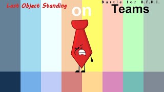 If Last Object Standing Characters Were On Bfb Teams
