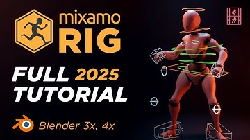 Mixamo Rig Tutorial for Blender 3 & 4 | Full Beginner Guide (Auto-Rig + Retarget + Animation Fix)