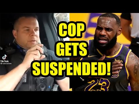 Police Officer who ROASTED Lebron James on TikTok video gets SUSPENDED!