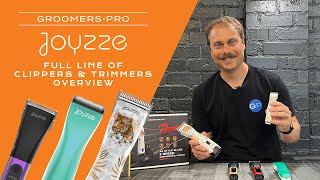 Groomers Pro  Full Line of Joyzze Clippers and Trimmers Overview