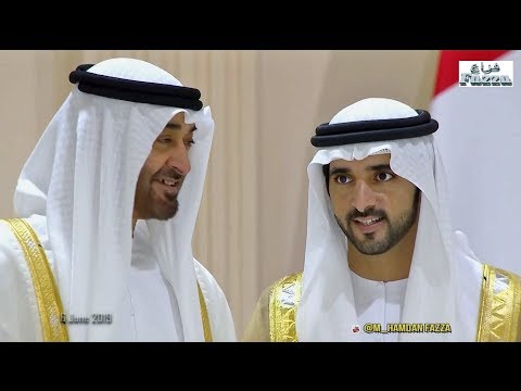Dubai royal wedding: Sheikh Hamdan (فزاع FAZZA ) & brothers celebrate with UAE Rulers (6.06.2019)