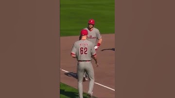 Trea Turner (1) #homerun #franchise #baseball #mlbtheshow #phillies #playoffs #nlds