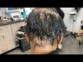 How to fix damaged hair | her back and sides is thinning pt 1