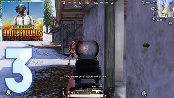 PUBG Mobile - Gameplay Walkthrough Part 3 (iOS, Android) TOP 3