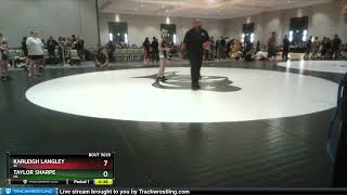 80-87 Lbs Round 2 - Karleigh Langley, Sc Vs Taylor Sharpe, Nc 0104