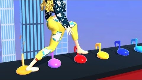 Tippy Toe 3D - Crazygirls Footsteps Satisfying Mobile Game | Tippy Toe Part 26
